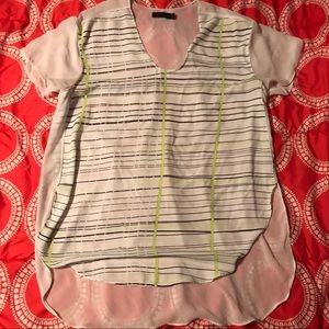 Calvin Klein Sheer Blouse